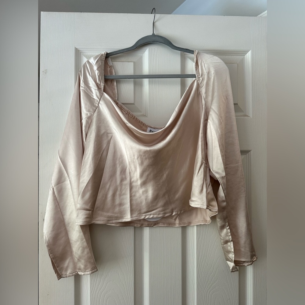 Satin Princess Polly Top